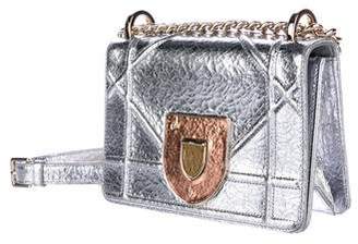 Christian Dior 2016 Metallic Diorama Mini Bag