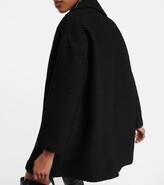 Thumbnail for your product : RED Valentino Double-breasted wool-blend coat