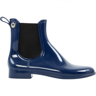Missoni Blue Plastic Ankle boots