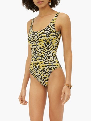 Etro Low-back Leopard-print Swimsuit - Leopard