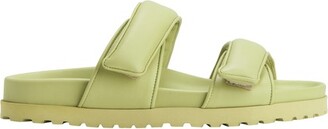 open toe velcro sandals