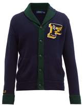 Thumbnail for your product : Polo Ralph Lauren Logo-applique Cotton Cardigan - Mens - Navy