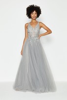 Thumbnail for your product : Sequin Bodice Tulle Skirt Maxi Dress