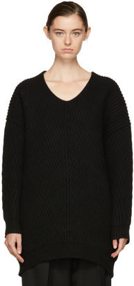 Acne Studios Black Deka Sweater Dress