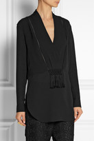 Thumbnail for your product : Thakoon Embellished silk-georgette tunic