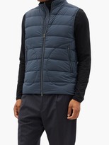 Thumbnail for your product : Herno Legend Quilted Down Gilet - Navy