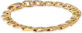 Thumbnail for your product : Fine Jewelry Mens Stainless Steel & Gold-Tone IP 9" 10mm Marine Link Bracelet