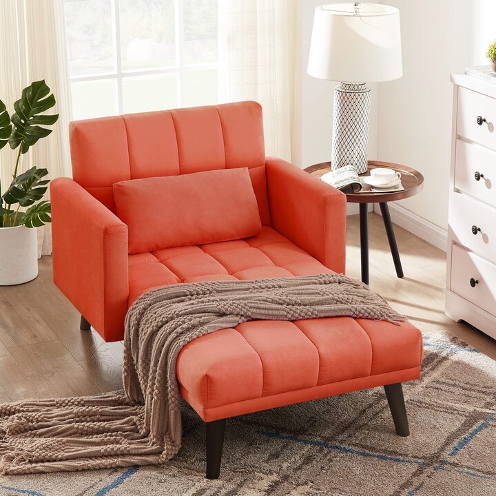 AWQM Convertible Chair Bed Sleeper ShopStyle Armchairs & Recliners