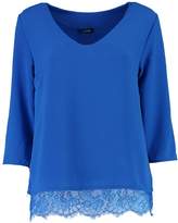 Thumbnail for your product : boohoo Rebecca Lace Hem Blouse