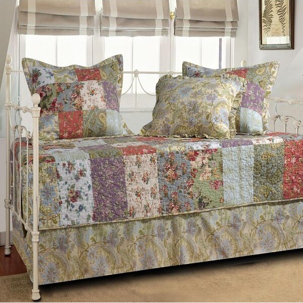 Greenland Home Fashions GreenlandHomeFashionBloomingPrairieDaybedSet5-Piece