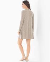 Thumbnail for your product : Elan International Elan Long Sleeve Tee Shirt Short Dress Olive