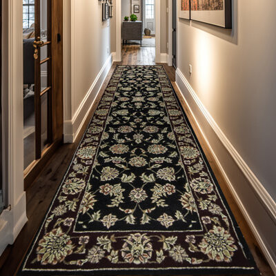 Bokara Rug Co. Inc. Hand-Knotted High-Quality Beige and Ivory Runner