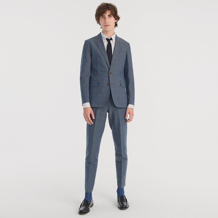 J.Crew Ludlow Slim-fit unstructured suit jacket in Irish cotton-linen -  ShopStyle Sport Coats & Blazers