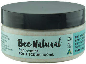 NEW Skincare Bee Natural Foot Scrub Peppermint 100ml