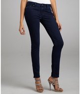 Thumbnail for your product : William Rast dark blue wash cotton blend  'Raven' skinny jeans
