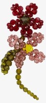 Thumbnail for your product : Simone Rocha Multicoloured Crystal Flower Earring