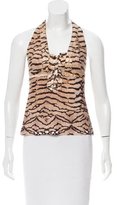 Thumbnail for your product : Roberto Cavalli Printed Halter Top