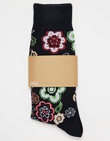 Thumbnail for your product : ASOS Socks With Bright Paisley