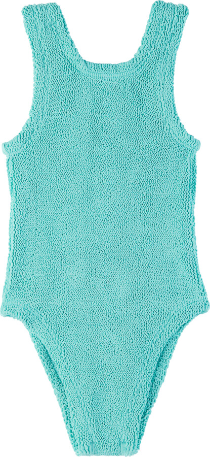 Hunza G Baby Blue Classic Swimsuit
