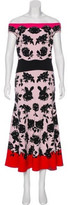 Thumbnail for your product : Alexander McQueen 2017 Jacquard Dress Pink