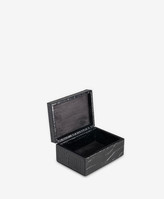 Thumbnail for your product : GiGi New York Small Box, Black Crocodile Embossed Leather