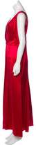 Thumbnail for your product : Armani Collezioni Silk Maxi Dress