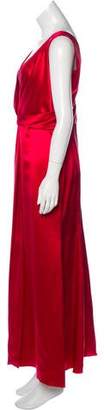 Armani Collezioni Silk Maxi Dress