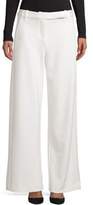 Thumbnail for your product : Isaac Mizrahi IMNYC Racer Full-Length Crepe Pants