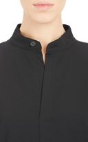 Thumbnail for your product : Zero Maria Cornejo Crepe Mare Cocoon Shirtdress-Black