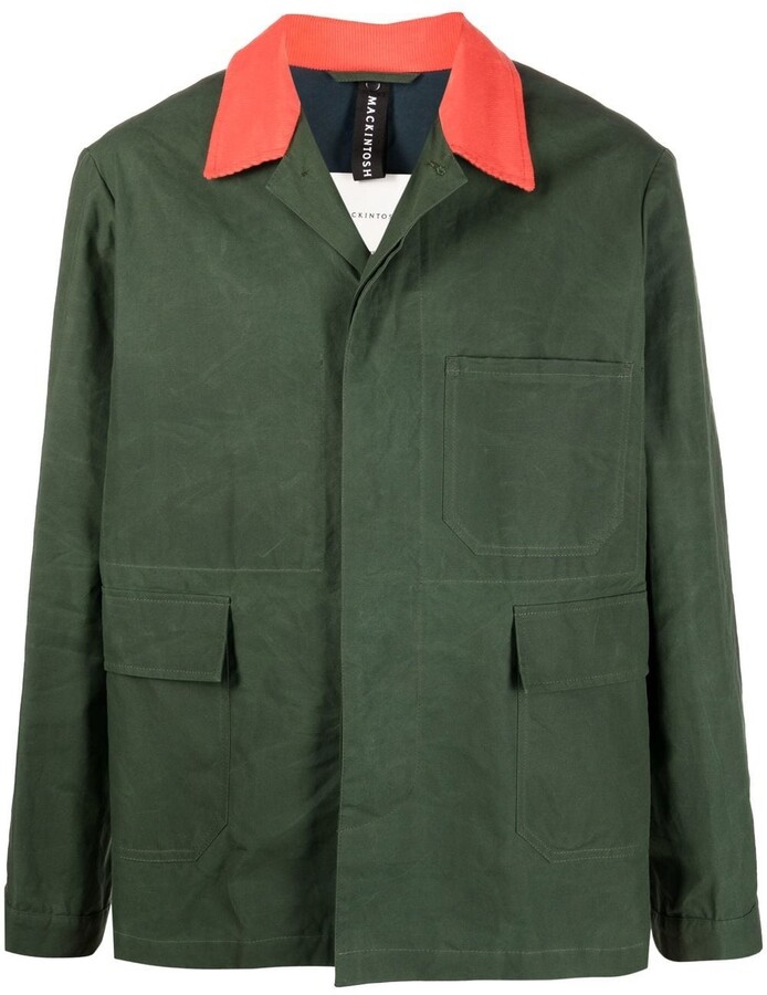 Mackintosh Synthetic Brunel Paddock Jacket in Bottle Green Green Mens Clothing Jackets Casual jackets for Men 