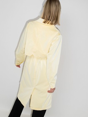 Rains String concealed fastening trench coat