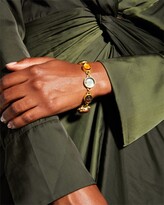 Thumbnail for your product : Elizabeth Locke Venetian Glass Intaglio Tennis Bracelet, Neutral