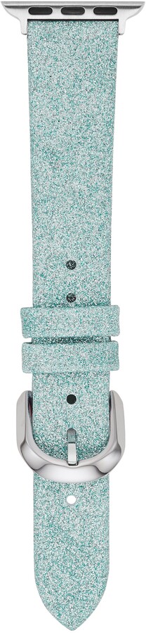 Kate Spade mermaid glitter leather Apple Watch® band - ShopStyle