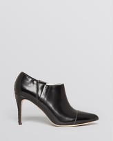 Thumbnail for your product : Alice + Olivia Pointed Toe High Heel Booties - Dex
