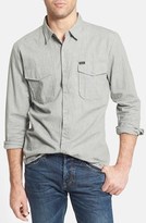 Thumbnail for your product : Brixton 'Davis' Long Sleeve Woven Shirt