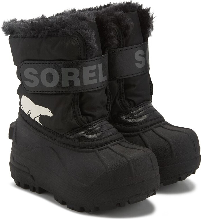 Sorel Kids' Snow Commander Waterproof Winter Boot Toddler Boots