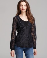 Thumbnail for your product : Twelfth St. By Cynthia Vincent by Cynthia Vincent Blouse - Lace V