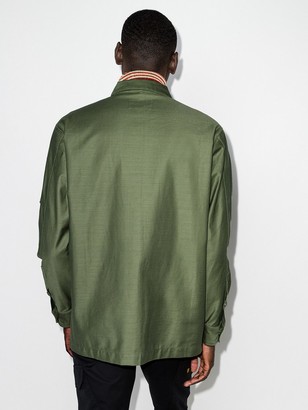 WTAPS Military-Style Long-Sleeve Shirt - ShopStyle