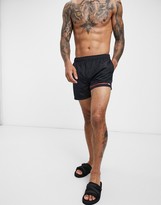 Thumbnail for your product : HUGO BOSS bodywear Copacabana logo swim shorts in black