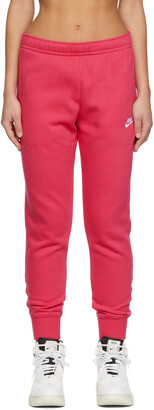 Nike Pink Sportswear Club Lounge Pants