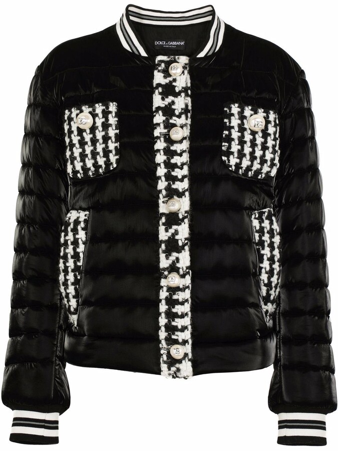 Dolce & Gabbana Padded Bomber Jacket - ShopStyle