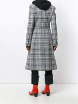 Thumbnail for your product : Off-White belted checked coat