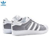 Thumbnail for your product : adidas Black Superstar Colour Trainers