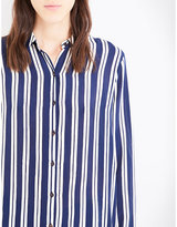 Thumbnail for your product : MiH Jeans Simple silk-crepe de chine shirt