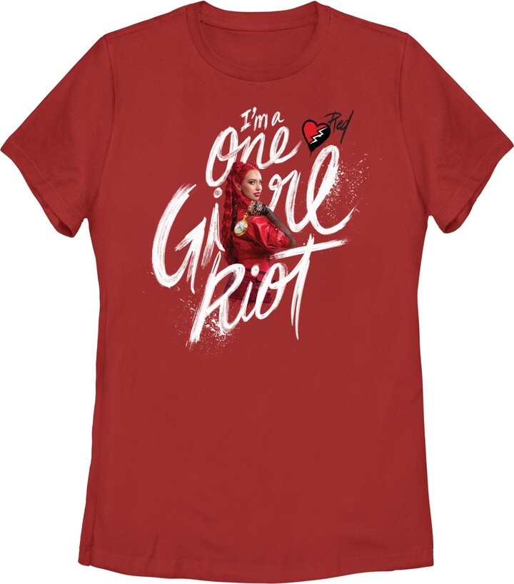 Descendants: The Rise of Red Women's Descendants The Rise of Red I'm a One Girl Riot Graphic T-Shirt