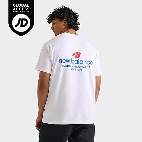 New Balance Men's Linear Logo T-Shirt