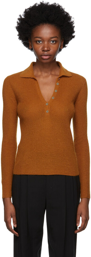 collared henley sweater