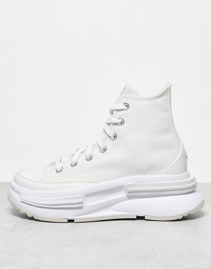 Converse Run Star Legacy CX sneakers in white with ecru detail - ShopStyle