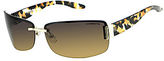 Thumbnail for your product : Liz Claiborne Amaryllis Rectangle Sunglasses
