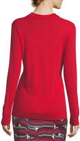 Thumbnail for your product : Trina Turk Choker Cutout V-Neck Sweater